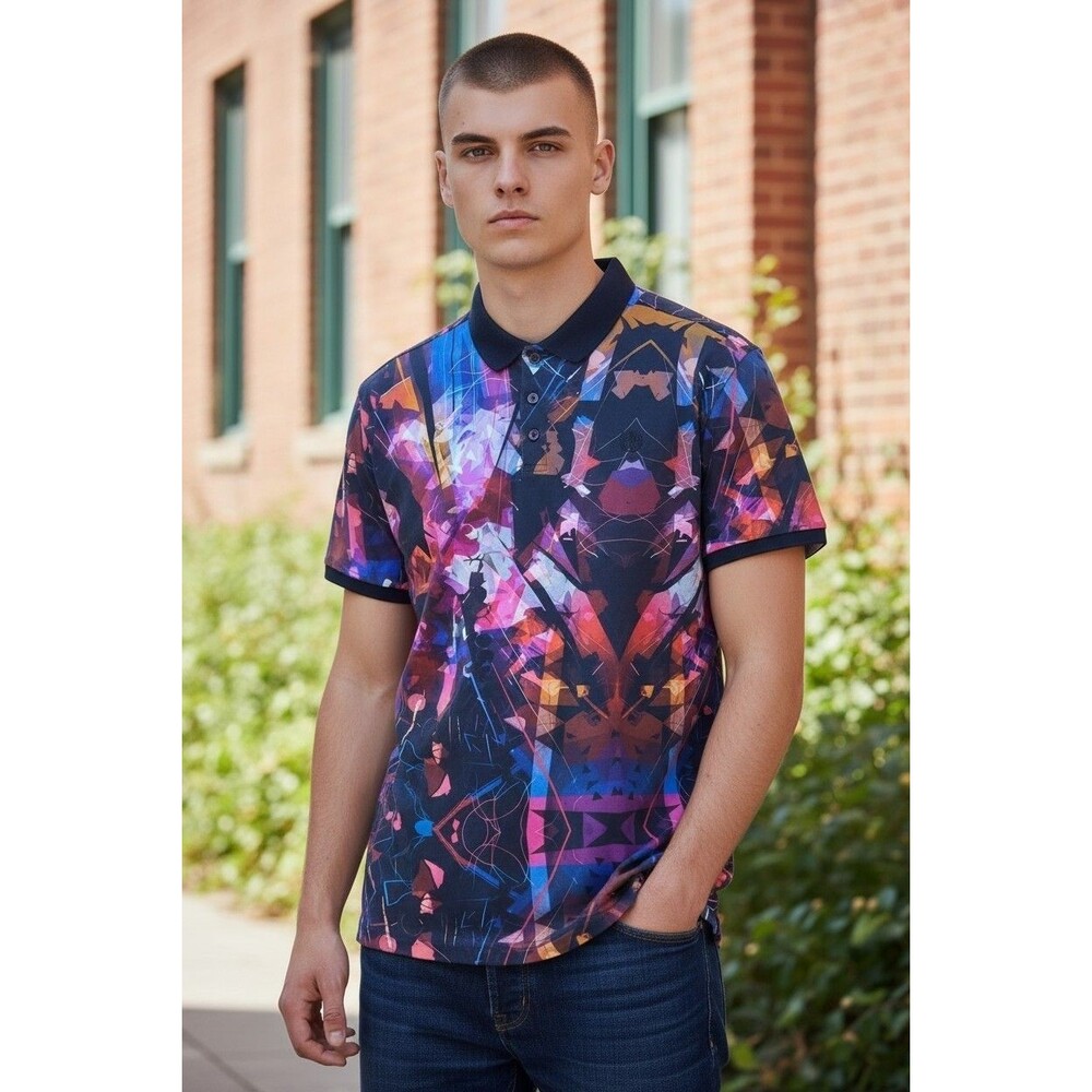 Au Noir Lamar Men's Polo Shirt Men’s Size 8/4XL